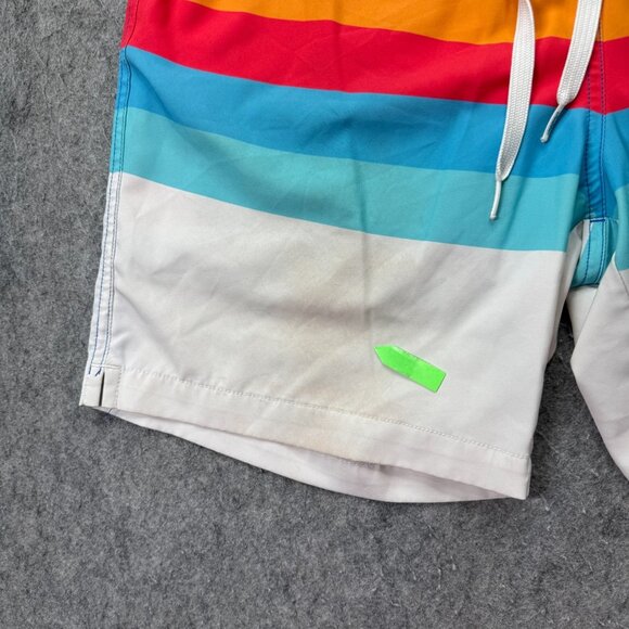 Chubbies Athletic Shorts Men S Blue Orange White Liner 7" Performance Stretch - Picture 5 of 16